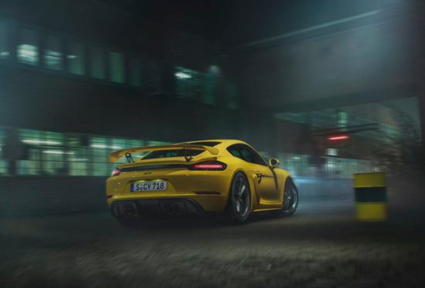 搭4.0L发动机 保时捷718 Cayman GT4首发