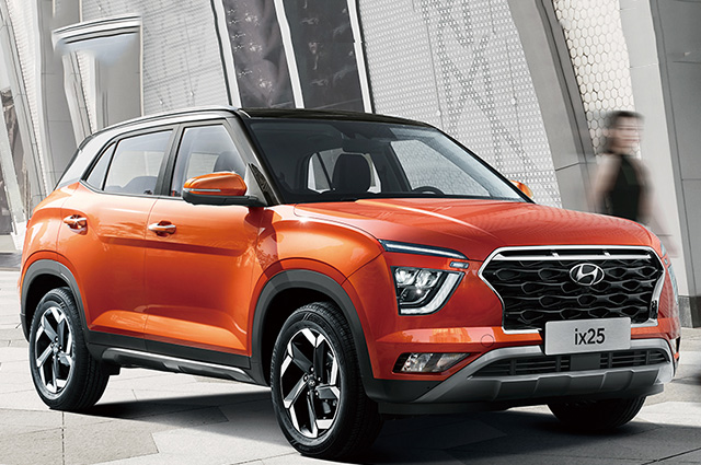 北京现代ix25 2020款 1.5L GS 手动时尚型
